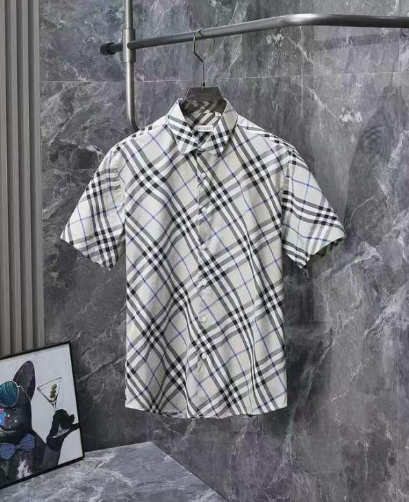 Picture of Burberry Shirts Short _SKUBurberryM-3XL8qx8428027